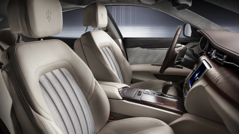 Illustration for article titled The Maserati Quattroporte Ermenegildo Zegna Limited Edition Is Fancy
